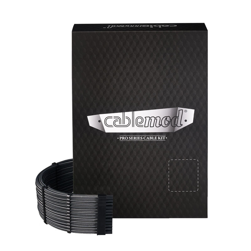 CableMod C-Series Pro ModMesh Kabelset für Corsair RMi, RMx und RM Netzteile - carbon