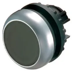 Eaton 216590 Drucktaste, RMQ-Titan, flach, tastend, schwarz, unbeschriftet, Frontring Titan M22-D-S