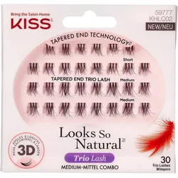 KISS Looks So Natural Trio Lashes (30 Stück)