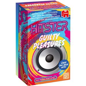 Jumbo Kartenspiel 1110100378, Hitster - Guilty Pleasures, ab 16 Jahre, 2-10 Spieler