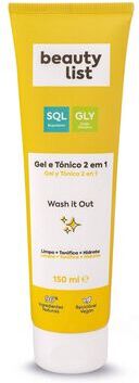 Beauty List Wash It Out Gel e Tónico 2 em 1 150 ml