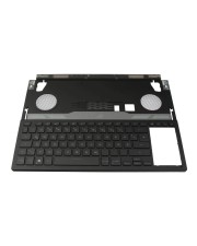 ASUS Tastatur inkl. Topcase DE deutsch schwarz/transparent/schwarz/rot mit Deutschland (6053B2023701)