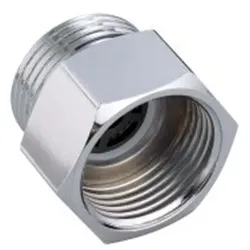 Neoperl Durchflussregler A5261711 verchromt, 3/4" AGx3/4" IG, verchromt, 6 l/min, für Duschen