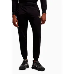 EA7 für Herren. 8NPP66_PJVRZ Jogginghose schwarz (L), Lässig, Sportlich, Baumwolle, Multisport