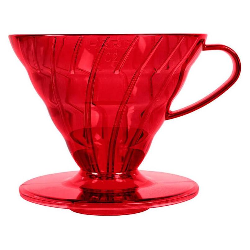 Hario Kaffeefilterhalter V60, Candy Edition, Desert Red (Hario-VD-02-TDR-BB)