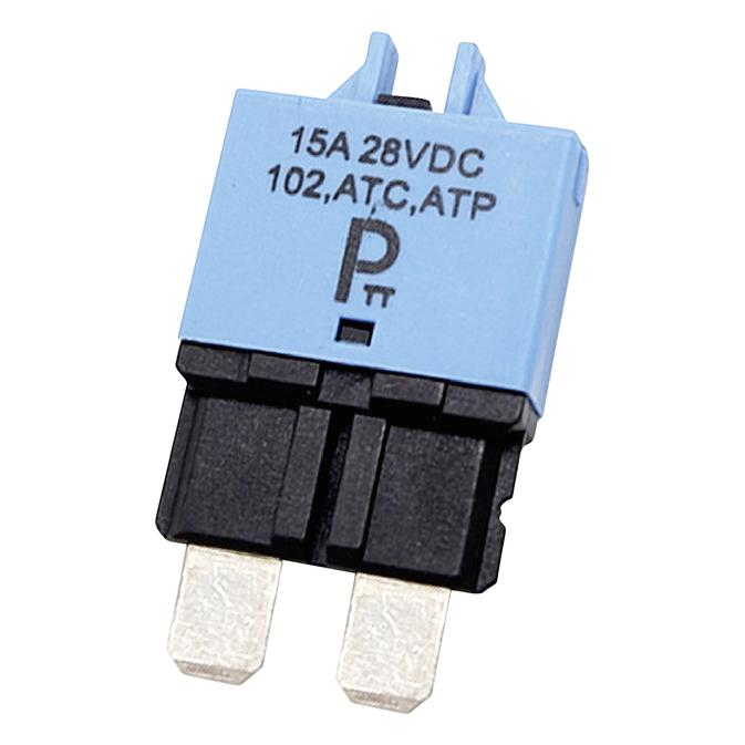 parts Circuit Breaker Standard, type 3, Manual Reset, 15A C001-102-0094 Sich (15 A) (C001-102-0094)