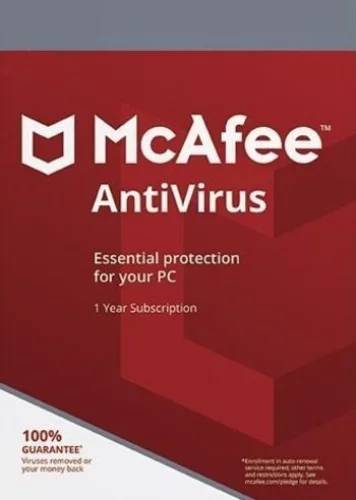McAfee AntiVirus 2024 Key (1 Year / 1 PC) WIN GLOBAL