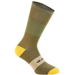 Gist, Unisex, Sportsocken, Reflex (36 - 47), Gelb, Weiss