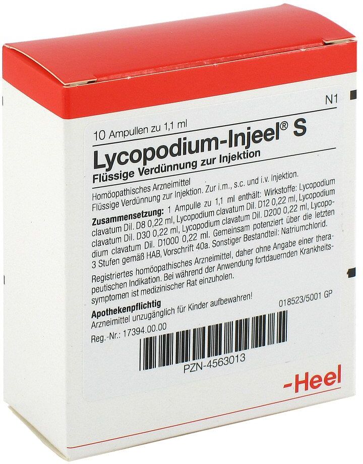 Lycopodium Injeel S Ampullen