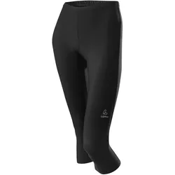Löffler, Damen, Velohosen, Basic (3XL, 46), Schwarz