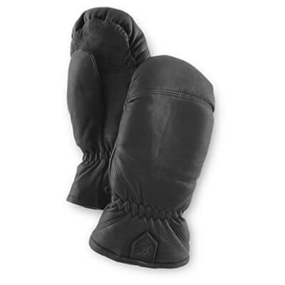 Hestra - Leather Box Mitt - Handschuhe Gr 9 schwarz/grau