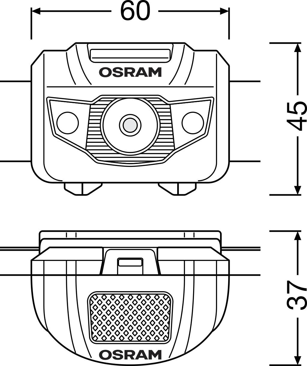 Osram Handleuchte Ledil433esn