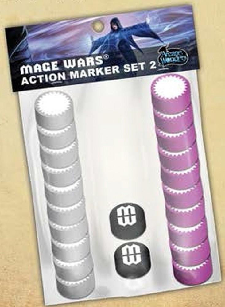 Arcane Wonders Mage Wars Actiemarkeringen Set #2