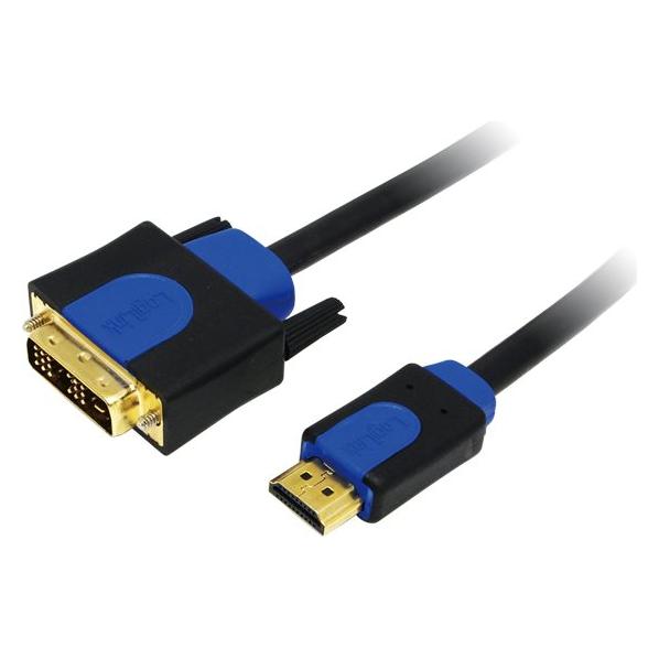 LogiLink DVI - HDMI (Typ A) (2 m) (CHB3102)