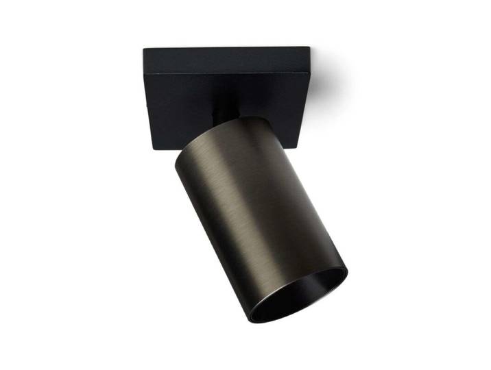 Lumexx Lumexx Antidark Deckenleuchte SpotOn - Titan/Schwarz , 1