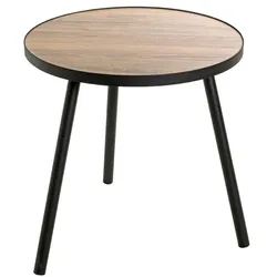Haku Beistelltisch Genua Holzoptik Braun Eiche