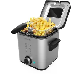 Cecotec Fritteuse mit Öl CleanFry Advance 1500