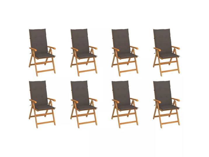 VidaXL - Gartenstuhl, One Size, Beige