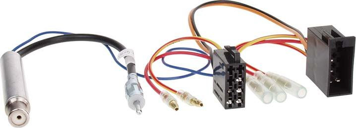 ACV 1321-46 radio-aansluitkabel met fantoomvoeding voor Audi, VW, Seat en Skoda