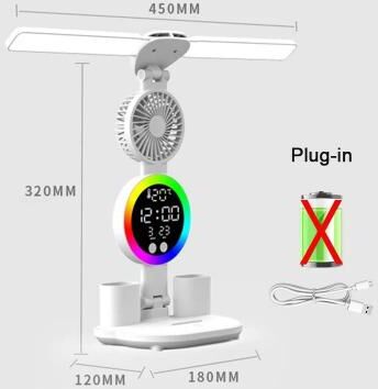 Uplifted Finds Rechargeable Multifunction LED Study Lamp b Plug In Model