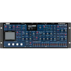 Korg Modulo Multi Poli, Synthesizer, Blau, Schwarz