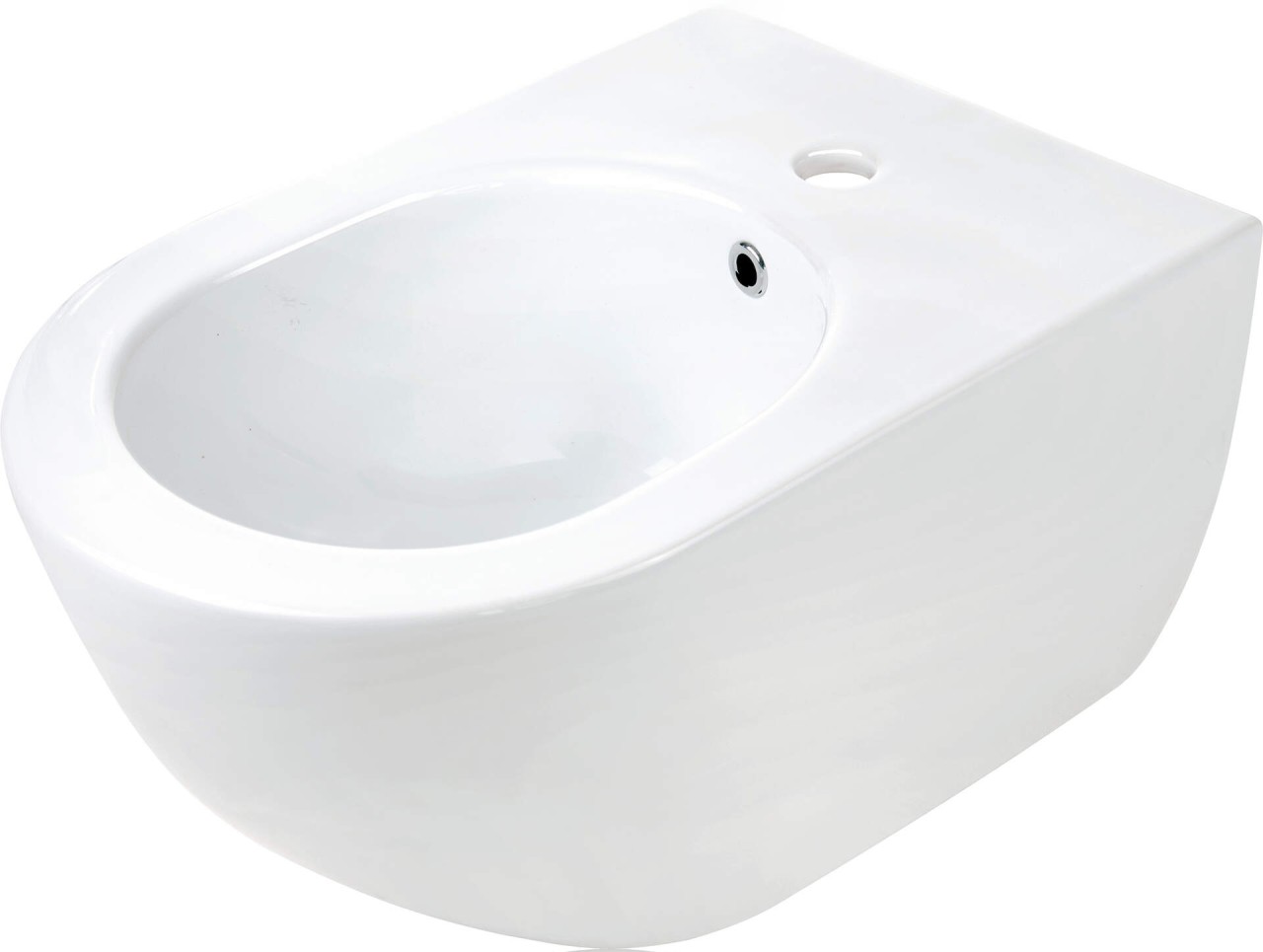 Neuesbad Bidet, Weiß, zur Wandmontage NB1DECDE6BPW1