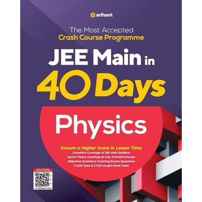 40 Days JEE Main PHYSICS, Taschenbuch von Arihant Experts, Arihant Publication India Limited, 978-93-257-9629-4
