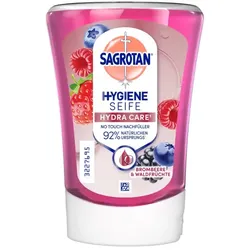 Sagrotan Hygiene Seife Brombeere Waldfrüchte 250 ml 250 ml Nachfüller für No Touch Spender