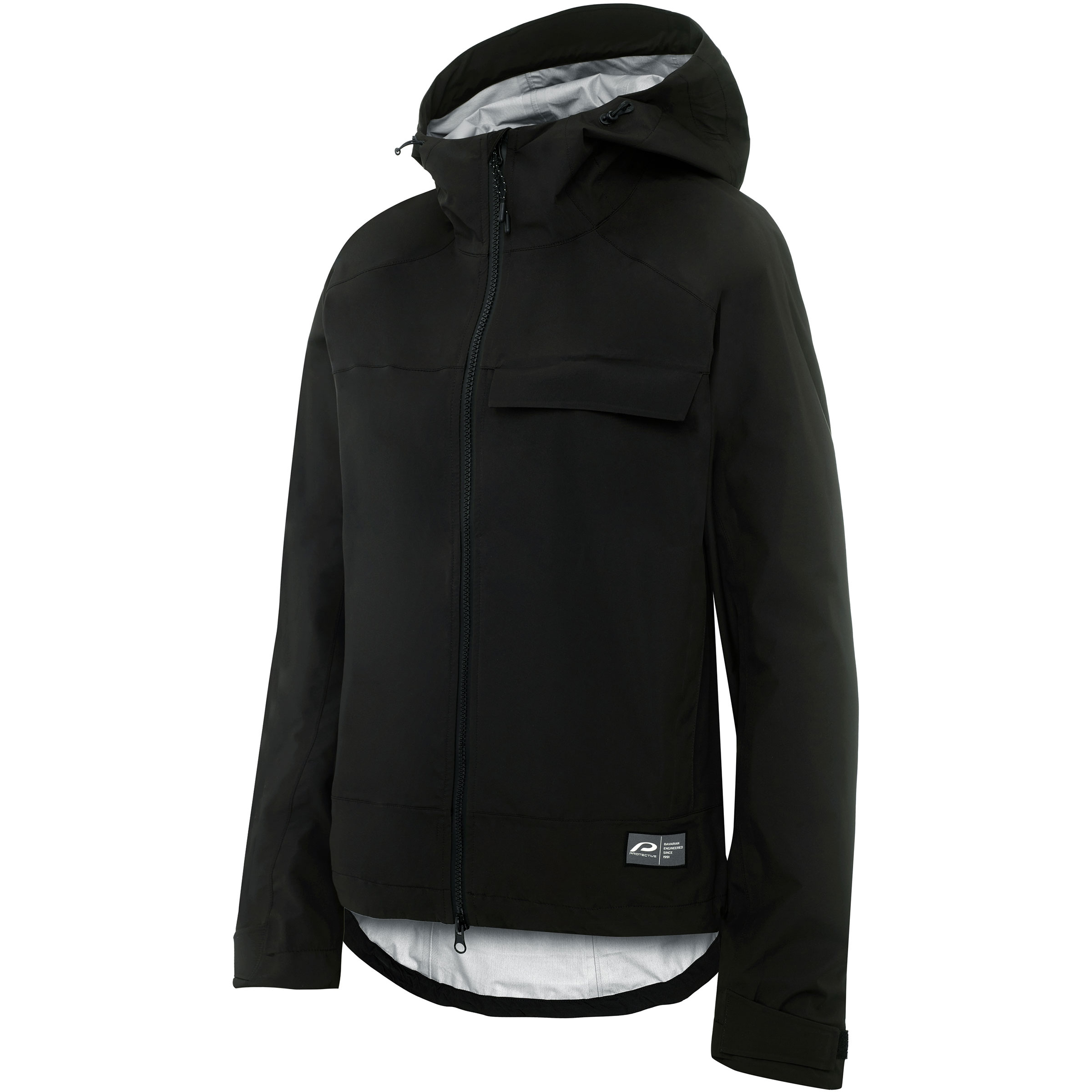 Protective Space Age Damen Regenjacke schwarz Größe XXL Mountainbike Winddicht Wasserabweisend