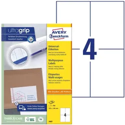 Avery, Etiketten, Etiketten 105x148 mm