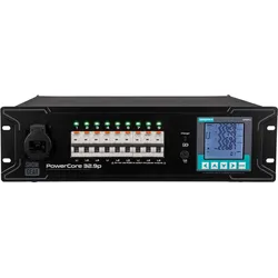 SHOWGEAR PowerCore 32.9p 1x Schuko + 9x PowerPro True 1x Schuko + 9x PowerPro True