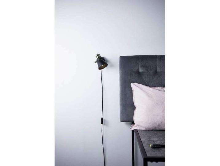 Alton Wandlamp Black - Markslöjd - Woonkamer - Metaal