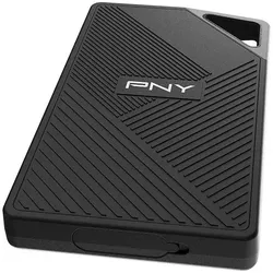 PNY RP60 USB 3.2 Gen 2x2 Portable SSD 1Tb (1 TB), Externe SSD, Schwarz