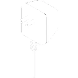 Dornbracht Netzteil USA, 9 VDC 09100100690 roh