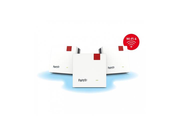 FRITZ! Mesh Set 1600 3-pack Mesh router Rood