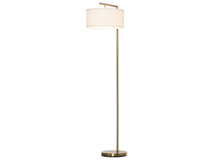 Oxeza Stehleuchte 47/37/153 cm Weiß, E27 Sockel, Goldfarben, Mode, Rechteckig, 37x153x47 cm, Lampen & Leuchten, Innenbeleuchtung, Stehlampen