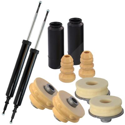 Bestprice 2x Stossdämpfer HA + Staubschutz + Domlager [Hersteller-Nr. 31418562] für BMW