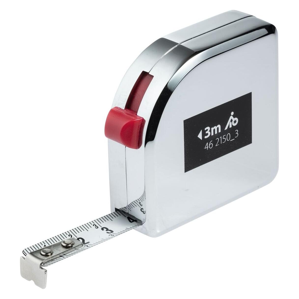 BMI Rollbandmass weiss in Metallgehäuse (490341210-22)