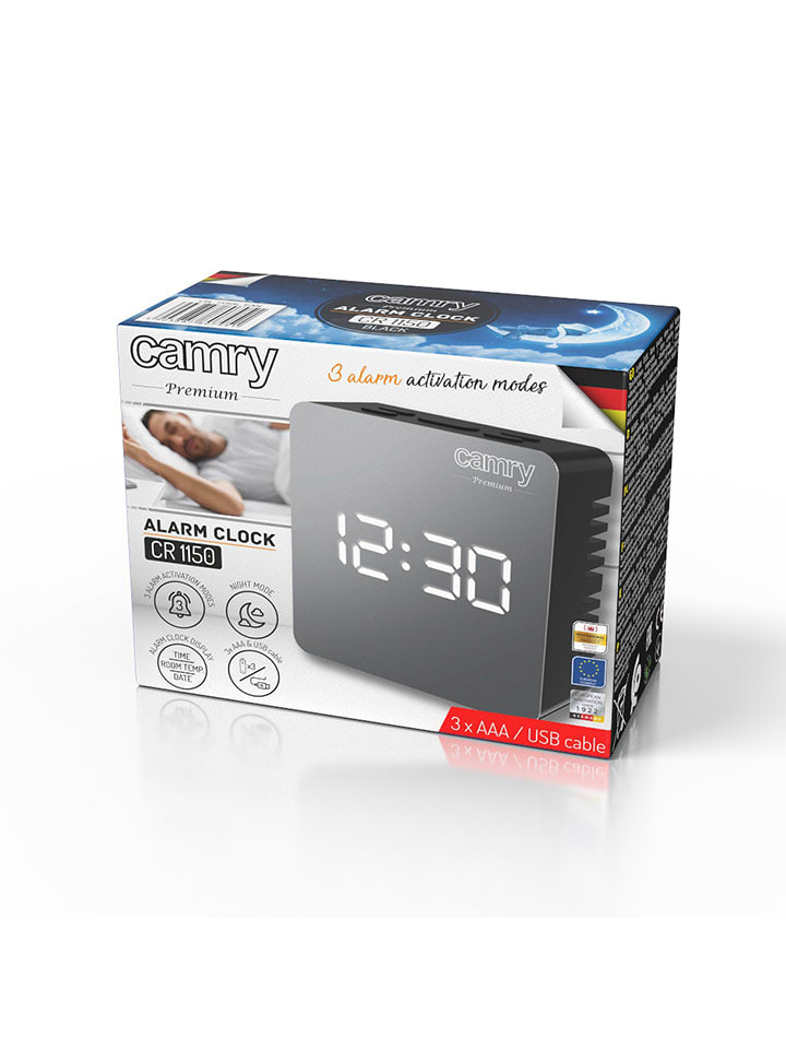 Adler Digitaler Wecker in Grau - onesize