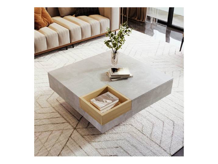 Furnishings Home Couchtisch 72x72x30cm mit Aufbewahrungsbox (Set, Tisch), Breite 72 cm