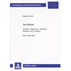 Der Bildtitel, Fachbücher von Natalie Bruch