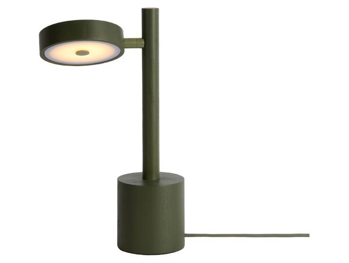 GOOD&MOJO - Lampe de table Okinawa - Verte - Ø21x35cm - Lampe de table\, lampe de chevet\, salon\, chambre à coucher