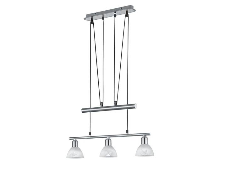 Design hanglamp Levisto 3-lichts nikkel Trio - 371010307