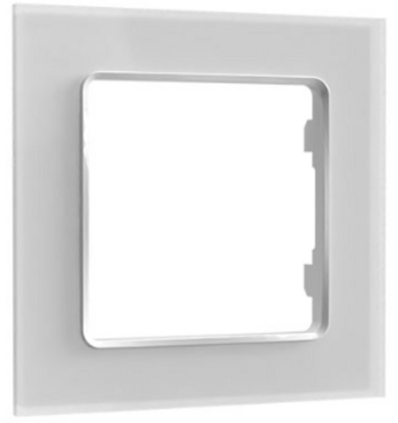 Shelly Wandframe 1 wit voor wandcontactdoos