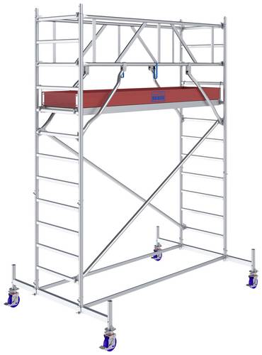 STABILO Professional Fahrgerüst Serie 10, Feld 2,50x0,75m, EN 1004-1, AH 4,4m