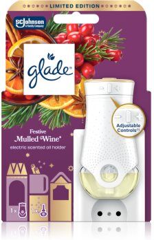 Glade Festive Mulled Wine ambientador elétrico 20 ml. Festive Mulled Wine