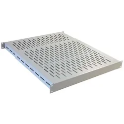 Schweitzer Rack Shelf (verschiebbar, belüftet), Serverschrank Zubehör, Grau