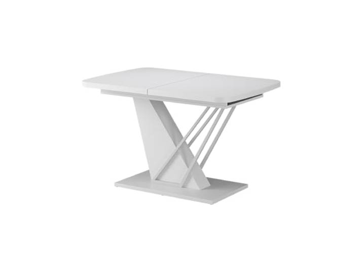 Vicco Esstisch Fenaro , Weiß 120-160 x 80 cm ausziehbar, ausziehbar auf 160 cm mit integrierter Einlegeplatte