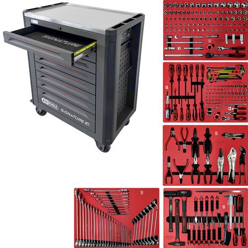 KS Tools 882.1279 Werkstattwagen Edelstahl