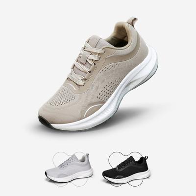 Barfußschuh DOTALES "Everstep Sportschuhe – Sneaker-Look Mit Barfußgefühl", Damen, Gr. 40, Normalschaft, beige, Polyurethan, Synthetik, Textil, Schuhe Barfußschuh, Minimalschuhe, Turnschuhe